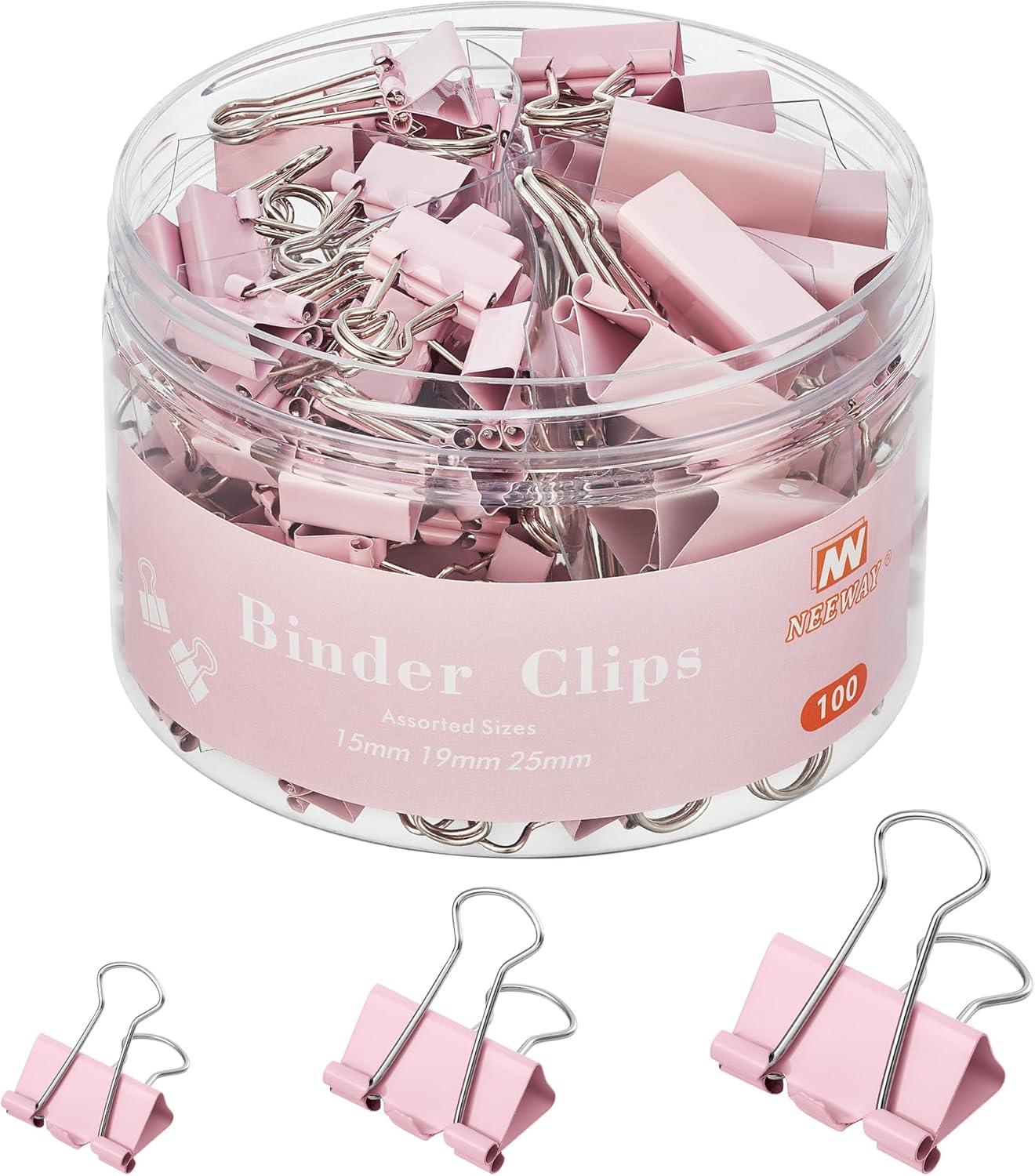 100 Count Binder Clips Assorte - Binder Clip Assorted avaliação e preço