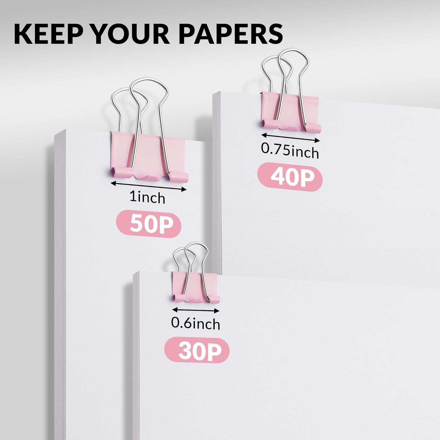 100 Count Binder Clips Assorte - Binder Clip Assorted avaliação e preço