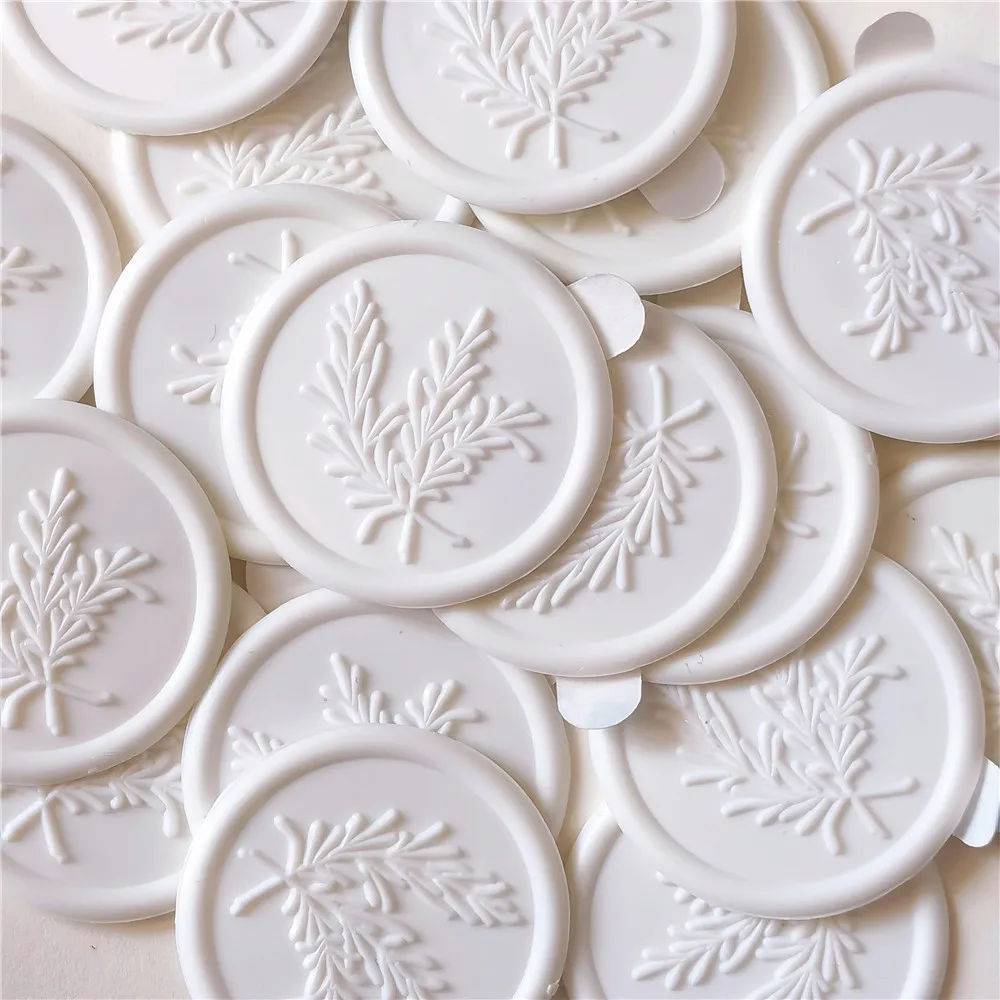 Rosemary Leaf Self Adhesive Wa - Wax Seal Stamp Kit avaliação e preço