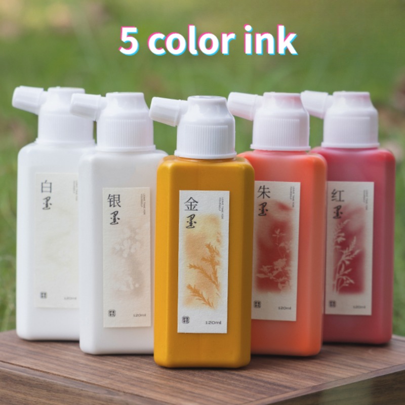 120ml/bottle Color Ink Not Eas - Calligraphy Ink Bottle avaliação e preço