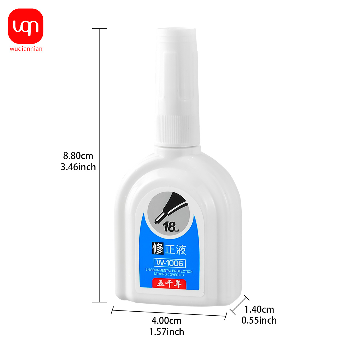 WQN-1/3/6PCS Simple White Corr - Correction Fluid White avaliação e preço