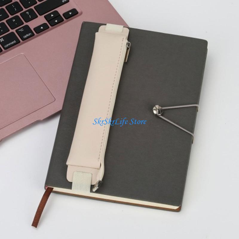 E65E Elastic Leather Pencil Ca - Journal Leather Hardcover avaliação e preço