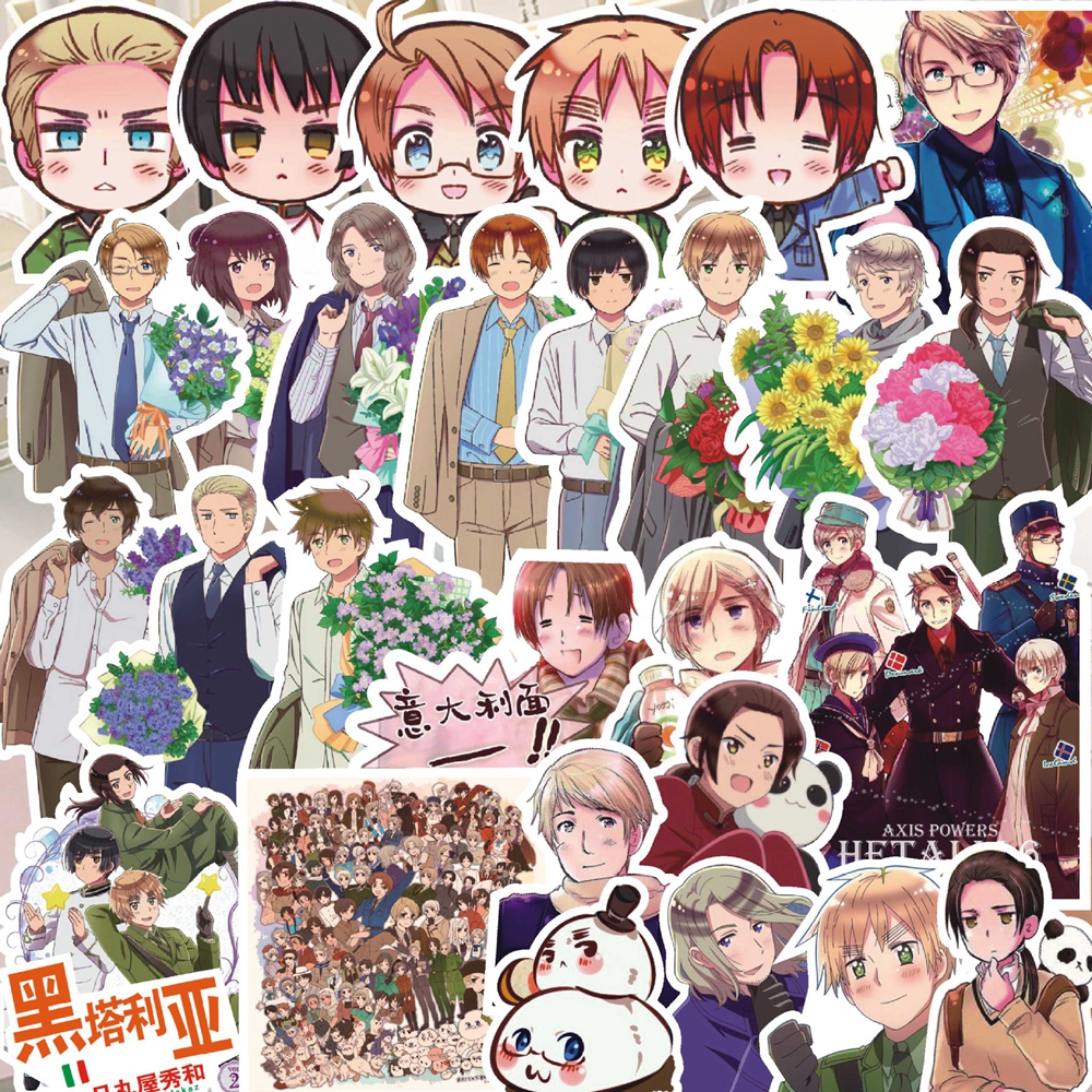 1 Pack Anime Sticker Axis Powe - Cardstock Paper Pack avaliação e preço
