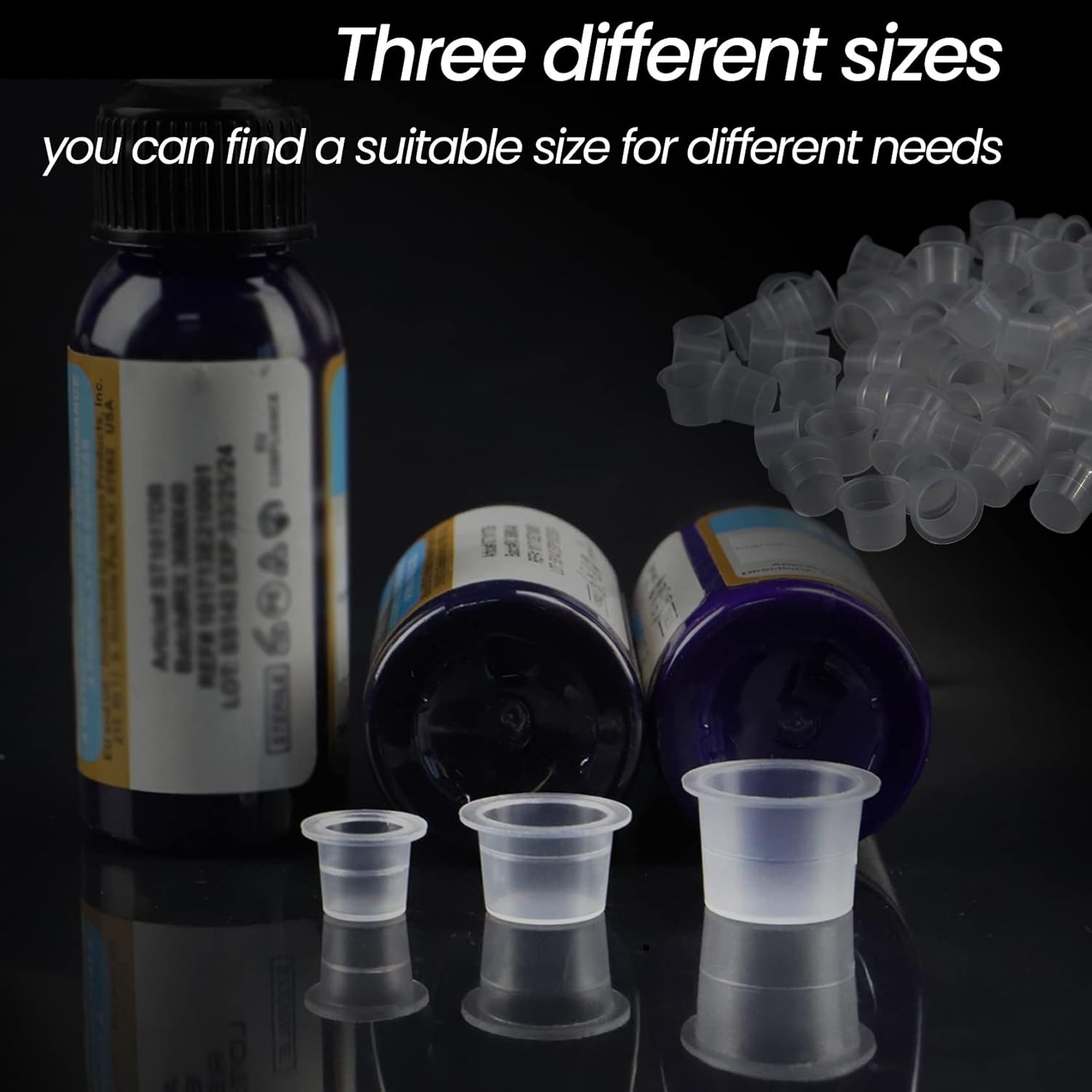 100/1000pcs Disposable Microbl - Calligraphy Ink Bottle avaliação e preço