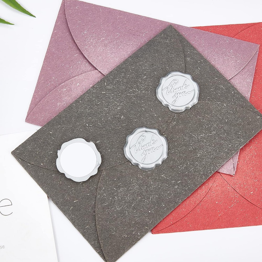 Adhesive Wax Seal Stickers 25P - Wax Seal Stamp Kit avaliação e preço