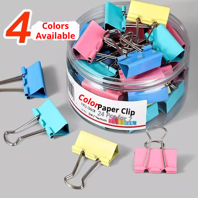 Colored Binder Clips Mixed Col - Binder Clip Assorted avaliação e preço