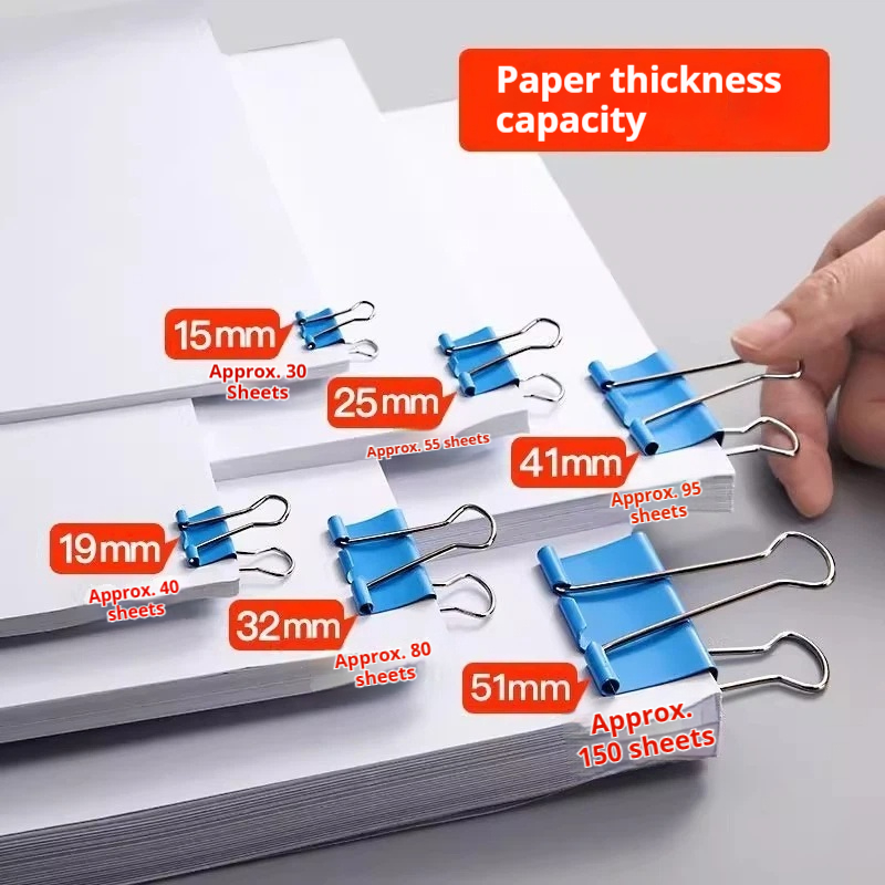 Colored Binder Clips Mixed Col - Binder Clip Assorted avaliação e preço